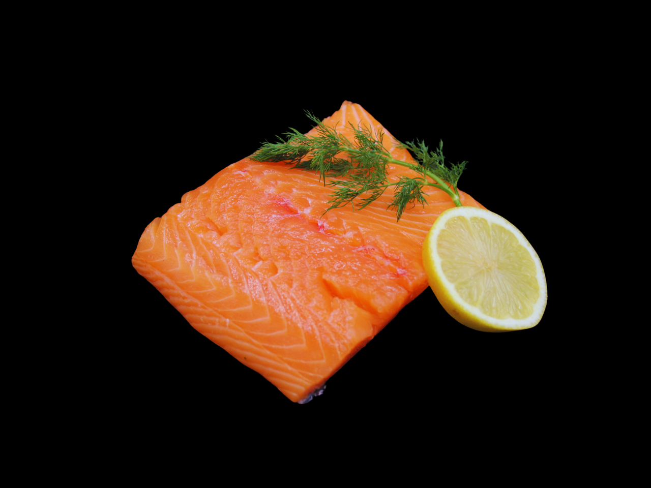 Frischer Lachs (Preis pro 100 g)